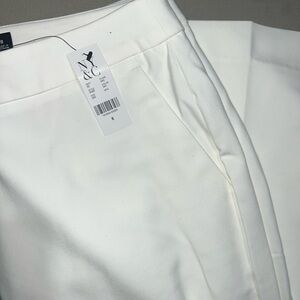 New York & Company Ivory Trousers
